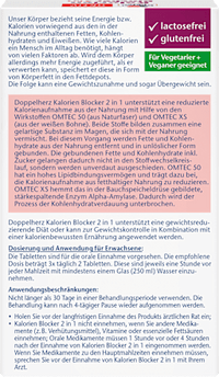 Calorie Blocker 2in1 Tabletten, 30 stuks