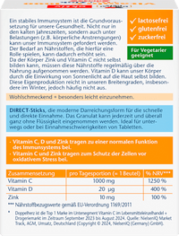 Vitamine C 1000mg + Zink Direct 20 stuks, 60 g