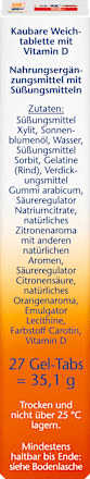 Vitamin D3 400 I.E. Kids Gel-Tabs 27 St, 35,1 g