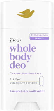 Deodorant Stick voor het hele lichaam, lavendel- en kamillegeur, 75 ml
