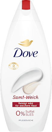 Fluweelzachte douchegel, 250 ml