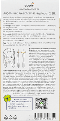 Oog- en gezichtsmassageset Have A Coffeemazing Day 2-delig, 1 stuk