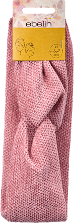 Zachte haarband, roze, 1 stuk