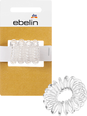 Haarelastiekjes spiraal, mini, 4 stuks
