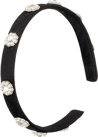 Fluwelen hoofdband, 1 stuk
