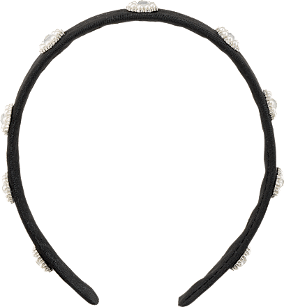 Fluwelen hoofdband, 1 stuk