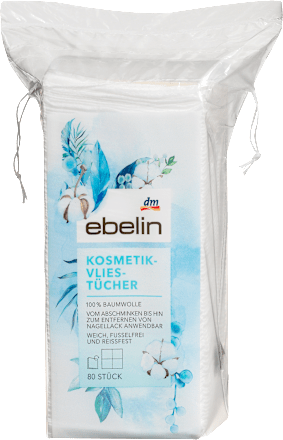 Cosmetische non-woven doekjes, 80 stuks