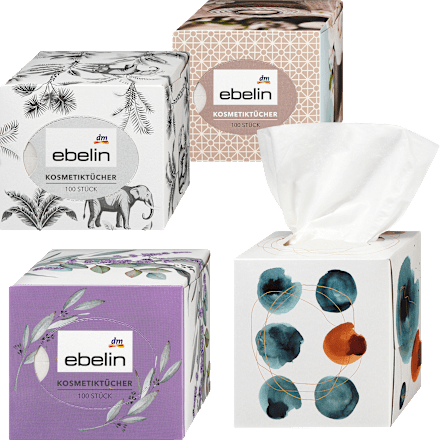 Cosmetische tissues doos ontwerp, 100 stuks