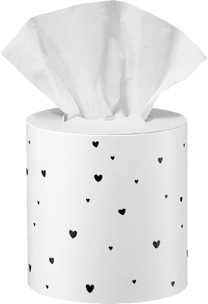 Cosmetische tissues ronde doos, 60 stuks
