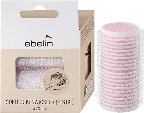 Zachte krulspelden Ø 28 mm, 4 stuks