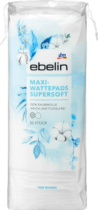 Wattenschijfjes Maxi supersoft, 50 stuks