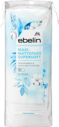 Wattenschijfjes Maxi supersoft, 50 stuks