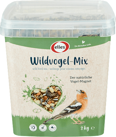 Vogelvoer strooivoer wilde vogelmix, 3 kg