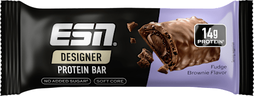 Protein Bar Designer Bar, Fudge Brownie Smaak, 45 g