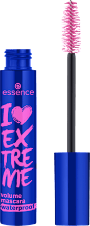 Mascara I Love Extreme Volume Waterproof Zwart, 12 ml