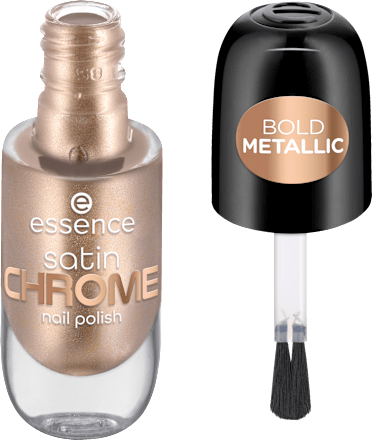 Nagellak Satin Chrome 01 Robotic Rose, 8 ml