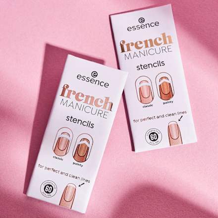 Nagelsjabloon French Manicure 01 French Tips &amp; Tricks, 60 stuks