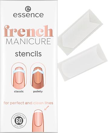 Nagelsjabloon French Manicure 01 French Tips &amp; Tricks, 60 stuks