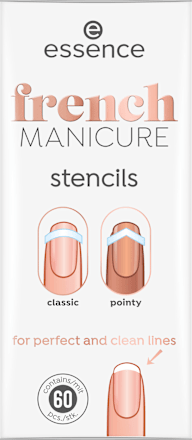 Nagelsjabloon French Manicure 01 French Tips &amp; Tricks, 60 stuks