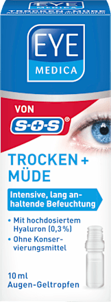 Oogdruppels voor droge en vermoeide ogen, 10 ml