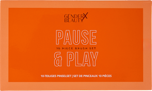 Penselenset Pause &amp; Play 10 stuks, 1 st