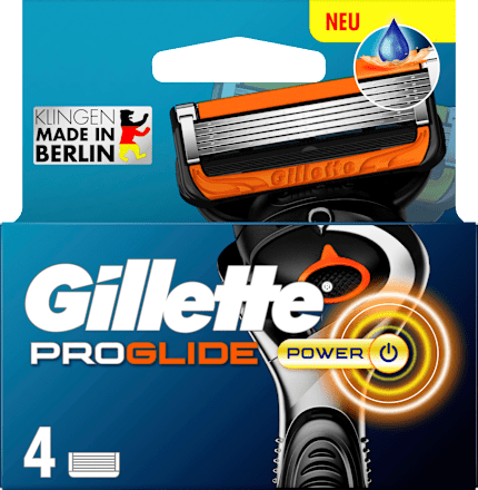 Scheermesjes, ProGlide Power, 4 stuks