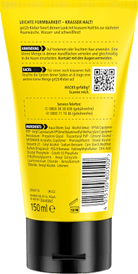 Haargellijm waterdicht, 150 ml