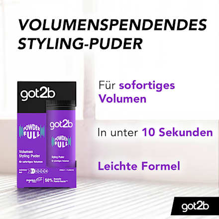 Stylingpoeder volume Powderfull, 10 g