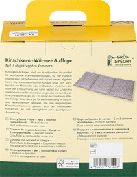 Kersenpit warmtekussen, 1 stuk