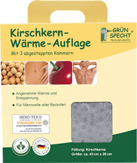 Kersenpit warmtekussen, 1 stuk