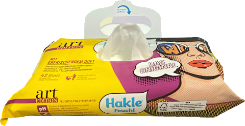 Vochtig toiletpapier speciale editie, 42 stuks