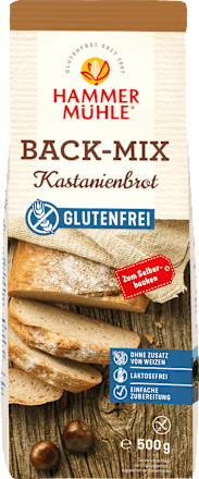 Kastanjebroodbakmix, glutenvrij, 500 g