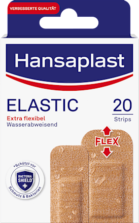 Pleisterstrips elastisch, 20 stuks
