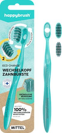 Eco Change tandenborstel met borstelkoppen, starterset, 1 stuk