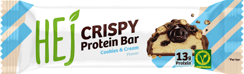 Proteïnereep Crispy Cookies &amp; Cream smaak, 45 g