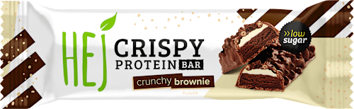 Proteïnereep Crispy Crunchy Brownie, 45 g