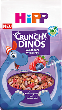 Kindermuesli Crunchy Dinos Wild Berry, 300 g