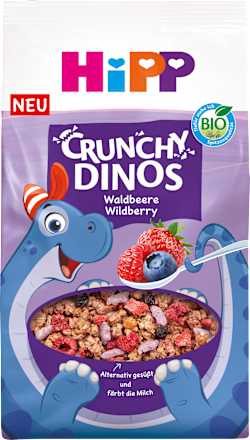 Kindermuesli Crunchy Dinos Wild Berry, 300 g