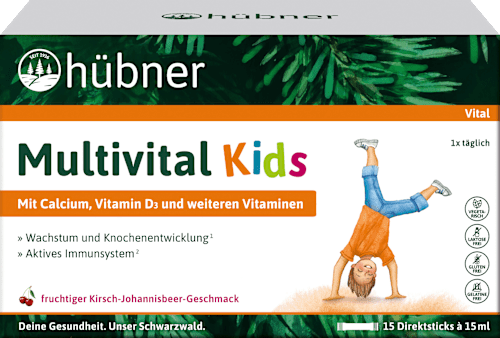 Multivital Kids direct sticks 15 stuks, 225 ml