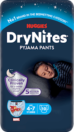 Pyjama Pants Jungen 4-7 Jahre, 10 St
