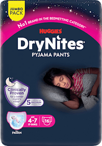 Pyjama Pants Mädchen 4-7 Jahre, Jumbopack, 16 St