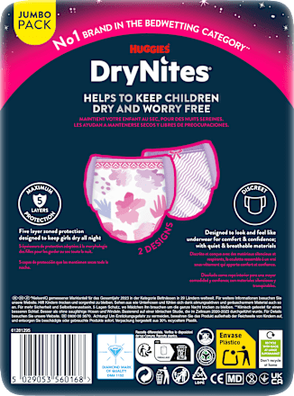 Pyjama Pants Mädchen 4-7 Jahre, Jumbopack, 16 St