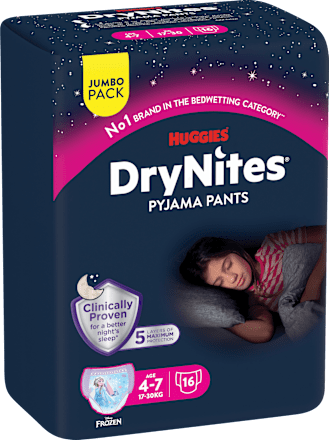 Pyjama Pants Mädchen 4-7 Jahre, Jumbopack, 16 St