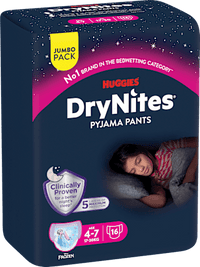 Pyjama Pants Mädchen 4-7 Jahre, Jumbopack, 16 St