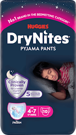Pyjama Pants Mädchen 4-7 Jahre, 10 St