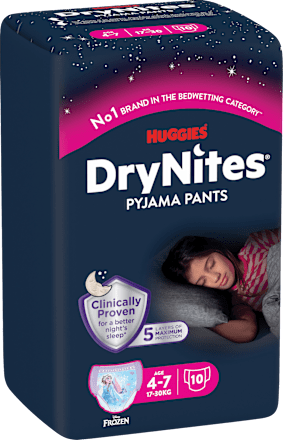 Pyjama Pants Mädchen 4-7 Jahre, 10 St