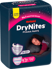 Pyjama Pants Mädchen 8-13 Jahre, Jumbopack, 13 St