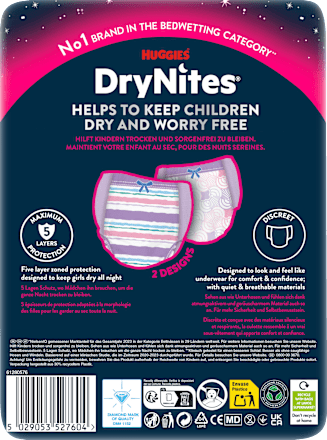 Pyjama Pants Mädchen 8-13 Jahre, 9 St
