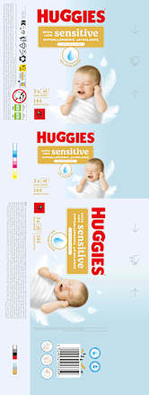 Vochtige doekjes extra verzorging gevoelig (3x48 stuks), 144 stuks