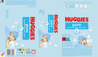 Pure vochtige doekjes (3x56 stuks), 168 stuks